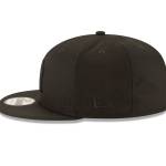 NY YANKEES NEW ERA 9FIFTY SNAPBACK  BLACK/BLACK COLOR BASIC /GRAY BRIM - Image 5