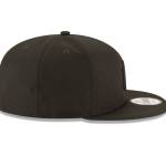 NY YANKEES NEW ERA 9FIFTY SNAPBACK  BLACK/BLACK COLOR BASIC /GRAY BRIM - Image 7
