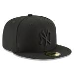 NY YANKEES AUTHENTIC COLLECTION 59FIFTY FITTED BLACK /BLACK - Image 7