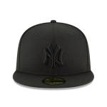 NY YANKEES AUTHENTIC COLLECTION 59FIFTY FITTED BLACK /BLACK - Image 6