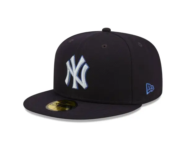 NY YANKEES NEW ERA CAP 5950 MONOCAMO /SKYBLUE BRIM