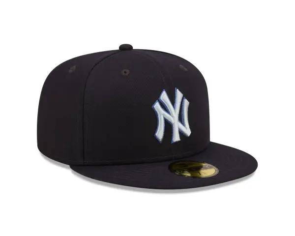 NY YANKEES NEW ERA CAP 5950 MONOCAMO /SKYBLUE BRIM - Image 7