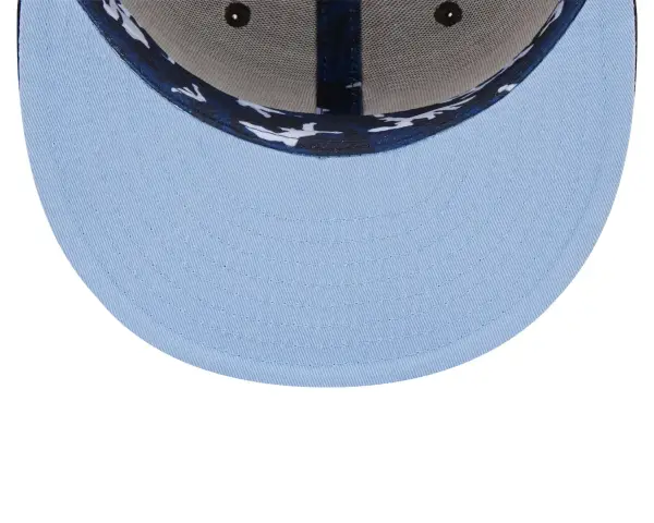 NY YANKEES NEW ERA CAP 5950 MONOCAMO /SKYBLUE BRIM - Image 2