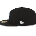 NY YANKEES NEW ERA 59Fifty Metallic Thread Logo Fitted Hat/GREEN BRIM - Image 5