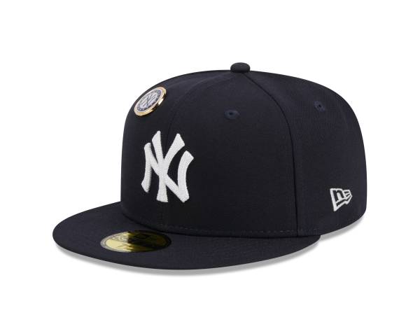 NY YANKEES AUTHENTIC COLLECTION NEW ERA 59FIFTY FITTED NAVY / WITH PINS - Image 7