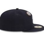 NY YANKEES AUTHENTIC COLLECTION NEW ERA 59FIFTY FITTED NAVY / WITH PINS - Image 4
