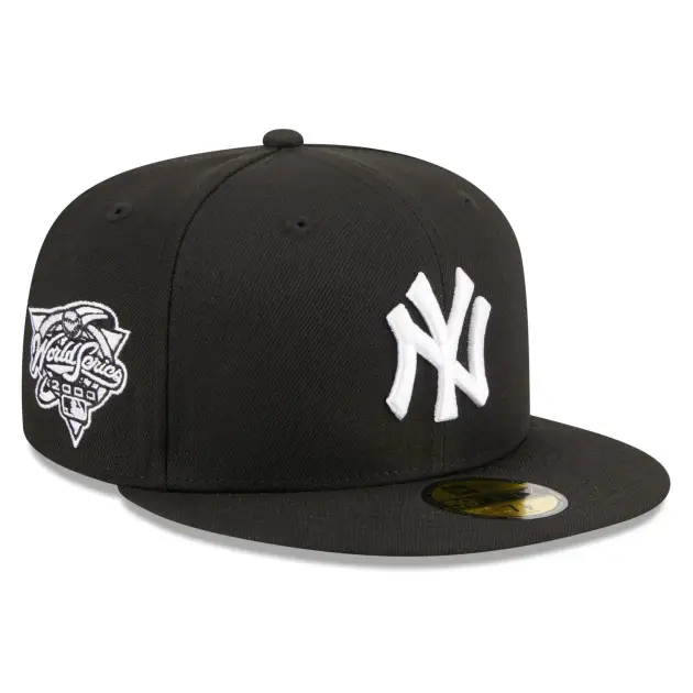 NY YANKEES NEW ERA 59FIFTY WORLD SERIES 2000 SLIVE PATCH ON THERIGHT SIDE