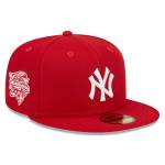 NY YANKEES NEW ERA 59FIFTY WORLD SERIES 2000  PATCH ON THERIGHT SIDE /GRAY BRIM