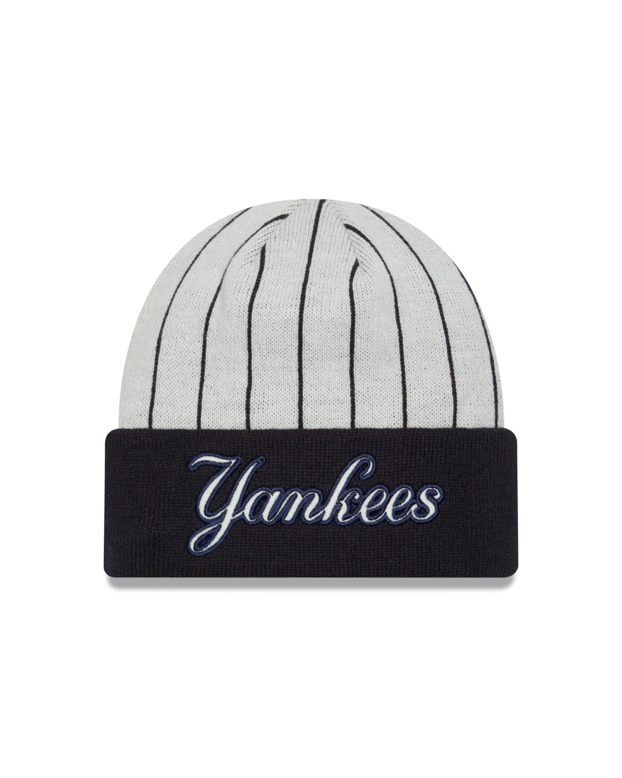 NY Yankees New Era  Retro Cuff Knit Beanie OSFM
