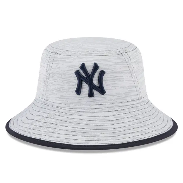 NY  New Era Gray Game Bucket Hat