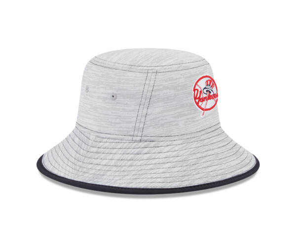 NY  New Era  TOP HAT Gray Game Bucket Hat - Image 6