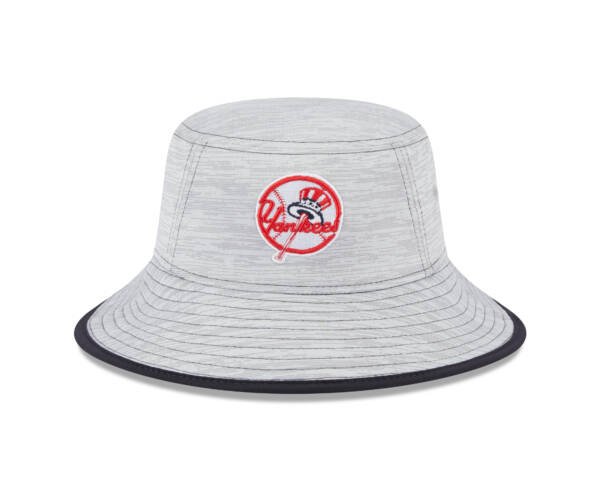 NY  New Era  TOP HAT Gray Game Bucket Hat