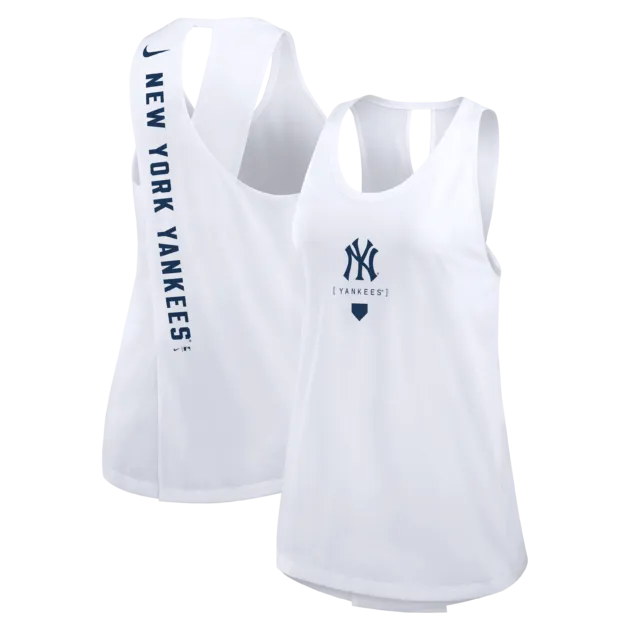 NY YANKEES Women's Nike Team Crossed Back Tank
