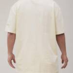 NEW YORK YANKEES NEUTRAL CJ DROP SHOULDER  EGGSHELL TEE - Image 4
