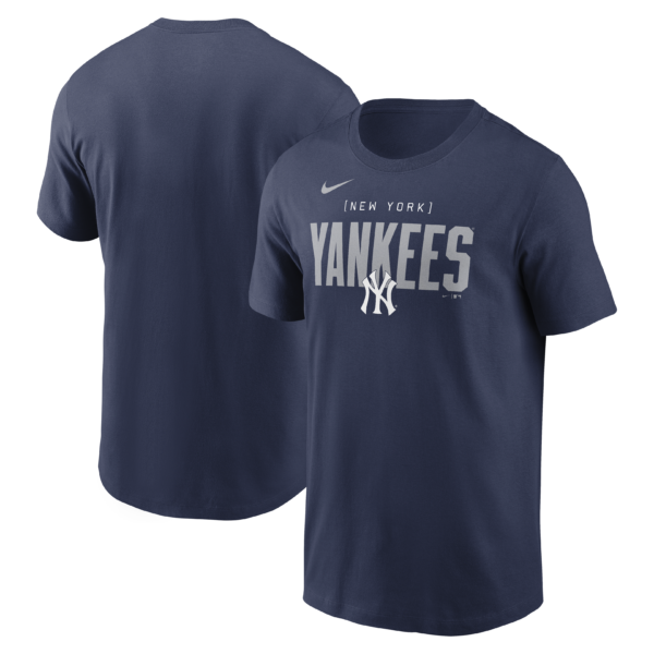 NY YANKEES Men's  Home Team Bracket Cotton Tee