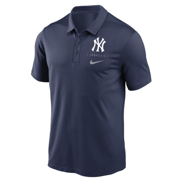 NY YANKEES Men's  Franchise Logo Polo - Image 3