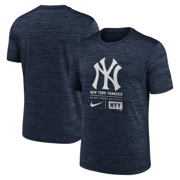 NY YANKEES Men's Nike Large Logo Velocity Tee