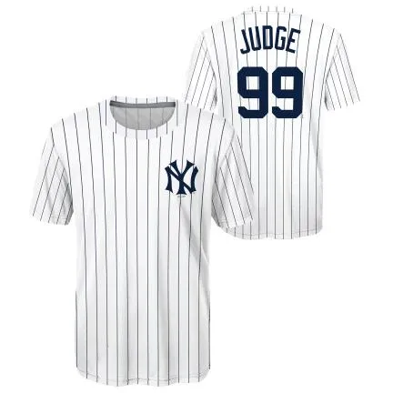 NEW YORK YANKEES youth JUDGE AARON  #99 TRIPLE SS SUBLIMATION PLAYER Tee