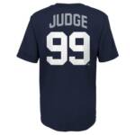 NEW YORK YANKEES YOUTH AARON JUDGE  #99 BRANDED N&N SS CTN TEE - Image 2