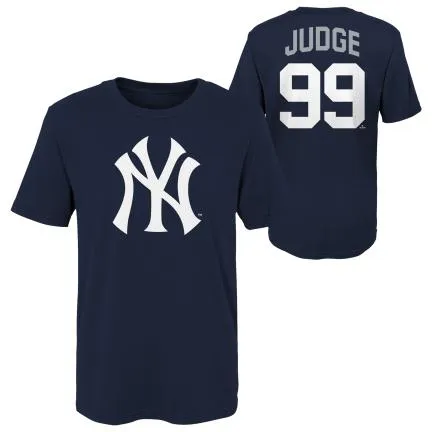 NEW YORK YANKEES YOUTH AARON JUDGE  #99 BRANDED N&N SS CTN TEE