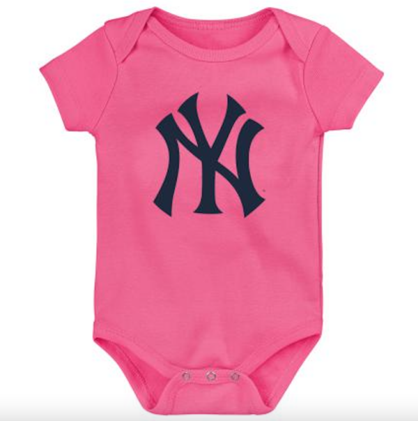 NEW YORK YANKEES HOME RUN BABY 3PK CREEPER SET INFINT - Image 3