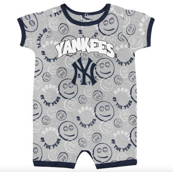 NEW YORK YANKEES ROOKIE BALL SS COVERALL NEWBORN - Image 3