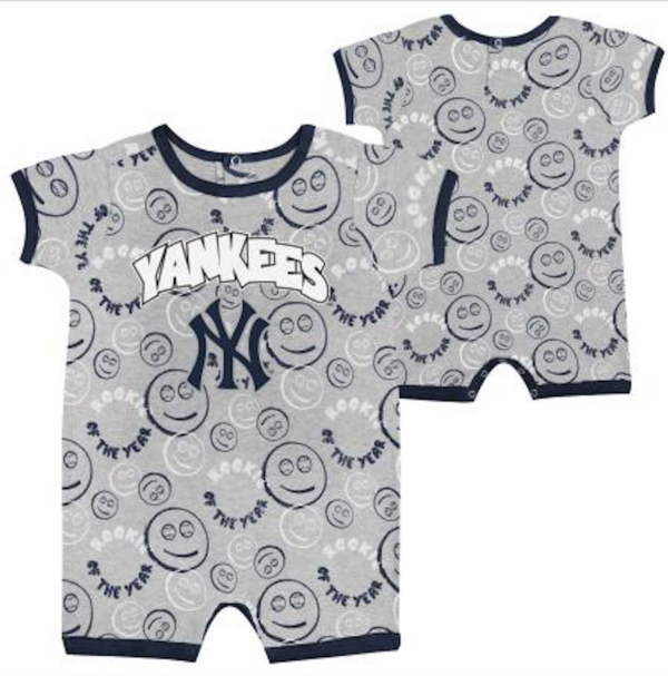 NEW YORK YANKEES ROOKIE BALL SS COVERALL NEWBORN