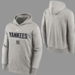 NEW YORK YANKEES YOUTH THERMA BASEBALL STACK HOODIE