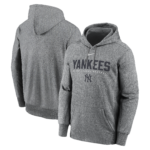NY YANKEES Men's Nike Therma Fleece Hood GRAY