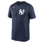 NY YANKEES Men's Nike Fuse Wordmark Legend Tee - Image 3