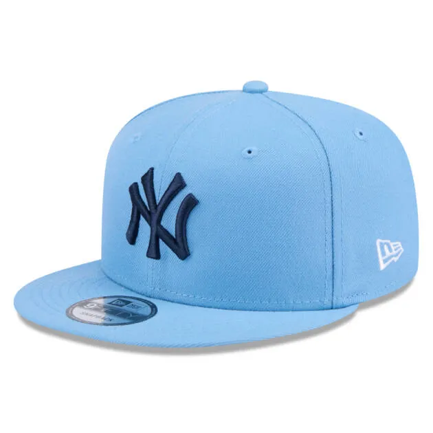 NY YANKEES NEW ERA 9FIFTY SKY BLUE SNAPBACK/ GRAY BRIM