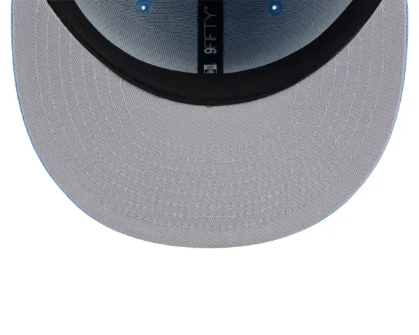 NY YANKEES NEW ERA 9FIFTY WHITE /WHITE  SNAPBACK/ GRAY BRIM - Image 8