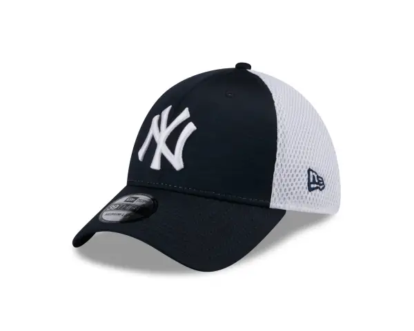 NY YANKEES NAVY / WHITE 39THIRTY STRETCH FIT MASH BACK