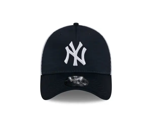 NY YANKEES NAVY / WHITE 39THIRTY STRETCH FIT MASH BACK - Image 6