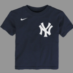 NEW YORK YANKEES B RUTH #3 HOME NAME & NUMBER TEE INFANT - Image 2