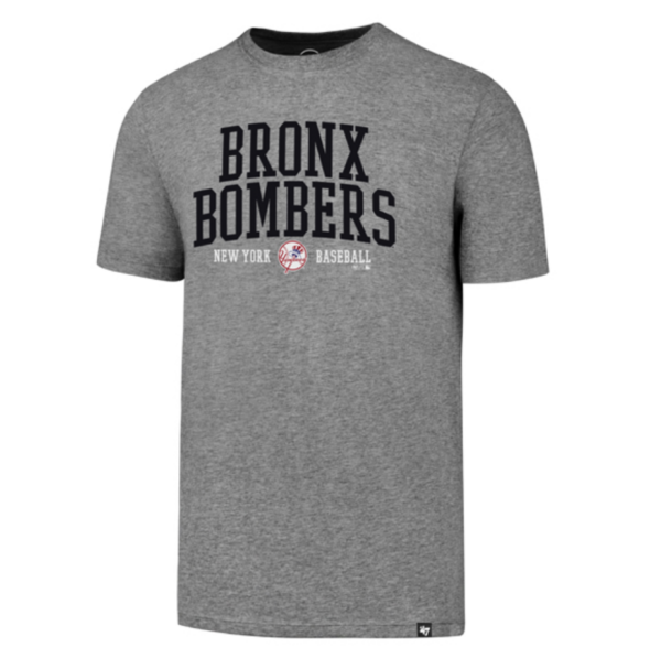 NEW YORK YANKEES SLATE GREY REGIONAL FRANKLIN TEE MENS ( BRONX BOMBERS )