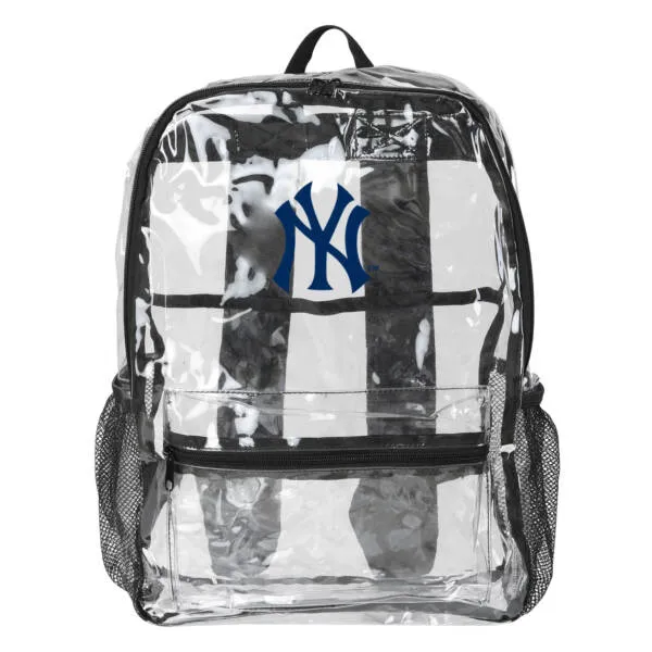 NY YANKEES BIG LOGO CLEAR PVC FOCO BACKPACK