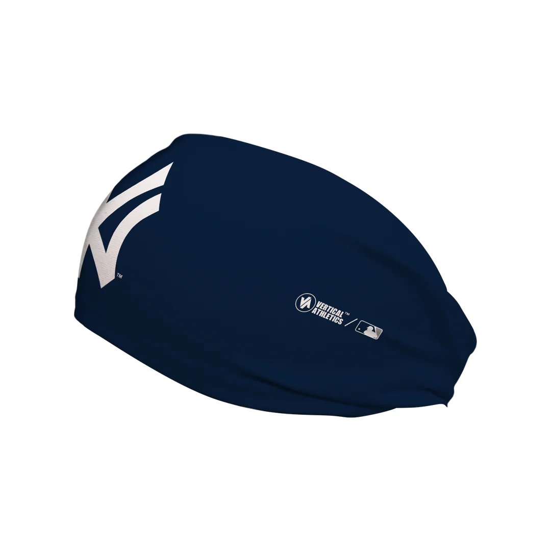 NY YANKEES NAVY COOLING HEADBAND CAP LOGO