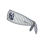 NY YANKEES REVERSIBLE TIEBACK COOLING HEADBAND: COOP LOGO / COOP WORDMARK