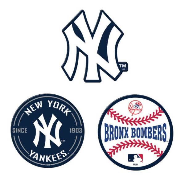 NEW YORK YANKEES PREMIUM ACRYLIC MAGNET PACK CARDED