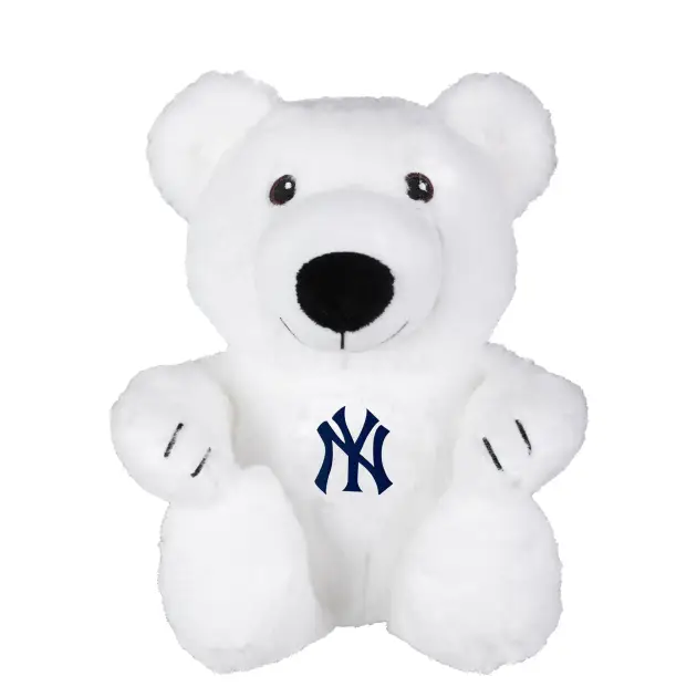 NEW YORK YANKEES FOCO 5'' INCH TEAM LOGO PLUSH POLAR BEAR