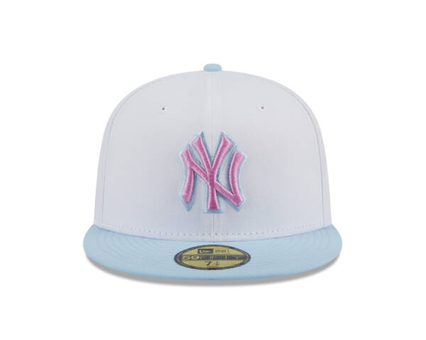 New York Yankees New Era Spring Color Basic Two-Tone 5950 Fitted Hat