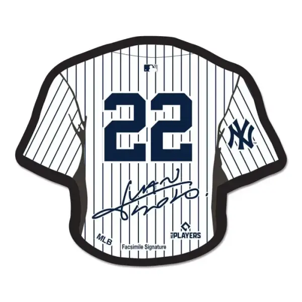NEW YORK YANKEES COLLECTOR PIN JEWELRY CARD JUAN SOTO