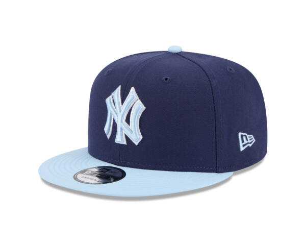 NEW YORK YANKEES 950 TWO TONE SNAPBACK DARK BLUE/ LIGHT BLUE - Image 2