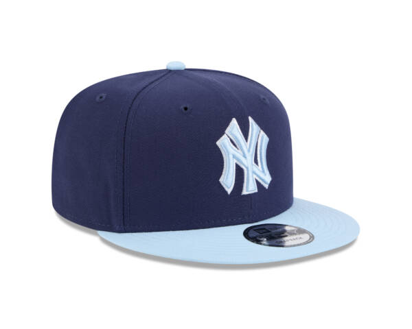 NEW YORK YANKEES 950 TWO TONE SNAPBACK DARK BLUE/ LIGHT BLUE - Image 3