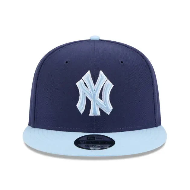 NEW YORK YANKEES 950 TWO TONE SNAPBACK DARK BLUE/ LIGHT BLUE