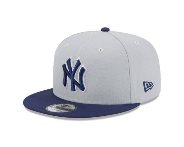 NEW YORK YANKEE 950 TWO TONE SNAPBACK GREY / NAVY BLUE - Image 3