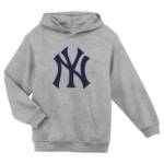 NEW YORK YANKEES YOUTH GREY HOODIE