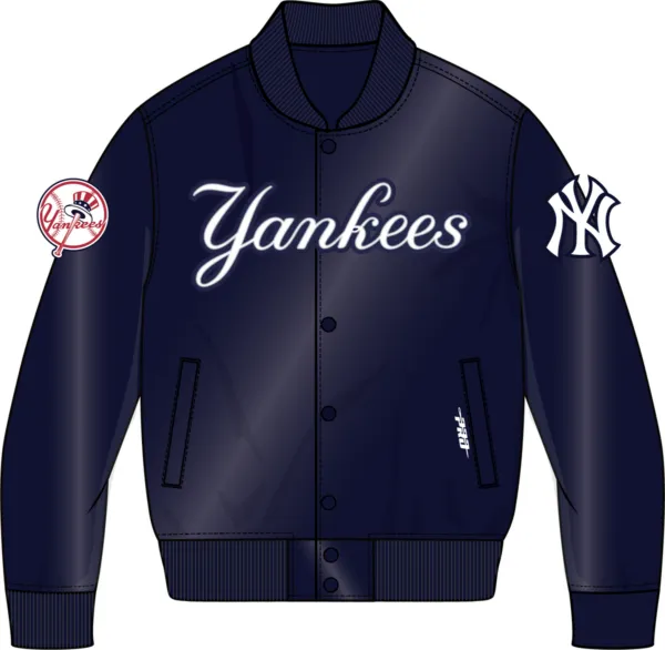 NEW YORK YANKEES CLASSIC BB SATIN JACKET FOR YOUTH