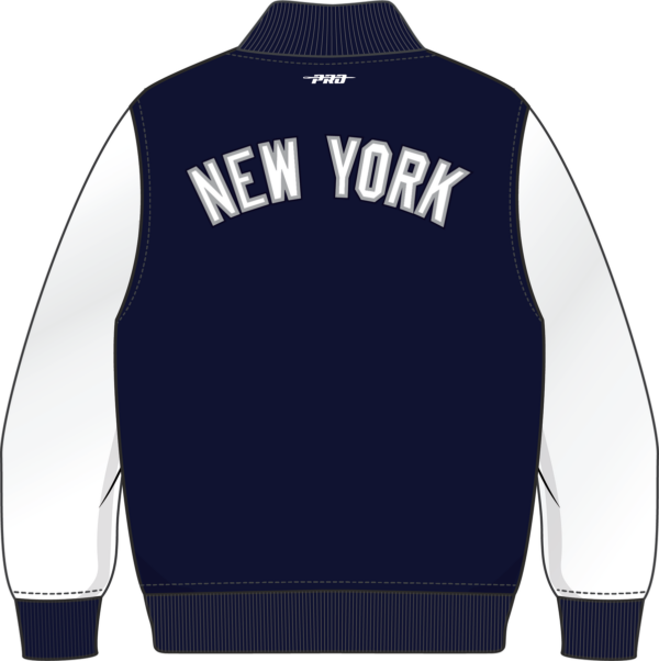 NEW YORK YANKEES CLASSIC BB WOOL VARSITY JACKET YOUTH - Image 2